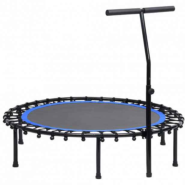 vidaXL Fitness trampolína s rukojetí 122 cm