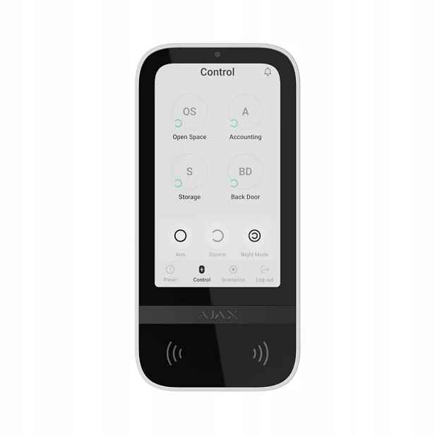 Klávesnice Ajax TouchScreen Jeweller bílá model 58455.148.WH1