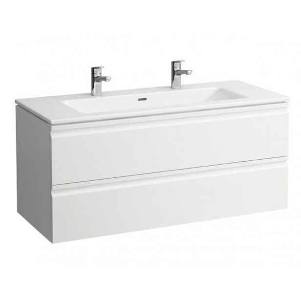 Koupelnová skříňka s umyvadlem Laufen Laufen PRO S 120x54,5x50 cm bílá lesk H8619674751071