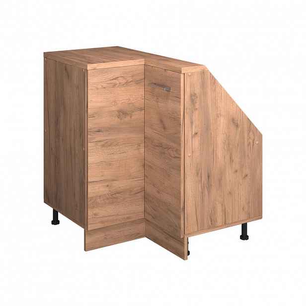 Vicco ŠIKMÁ SKŘÍŇ ROHOVÁ SKŘÍŇKA Rion Zlatý mocný dub 75.6 x 81.6 cm s 1 dveřmi
