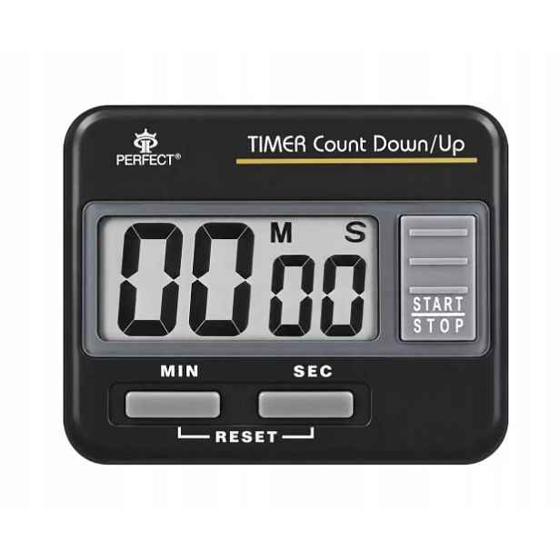 LCD minutka Perfect Tm Černá