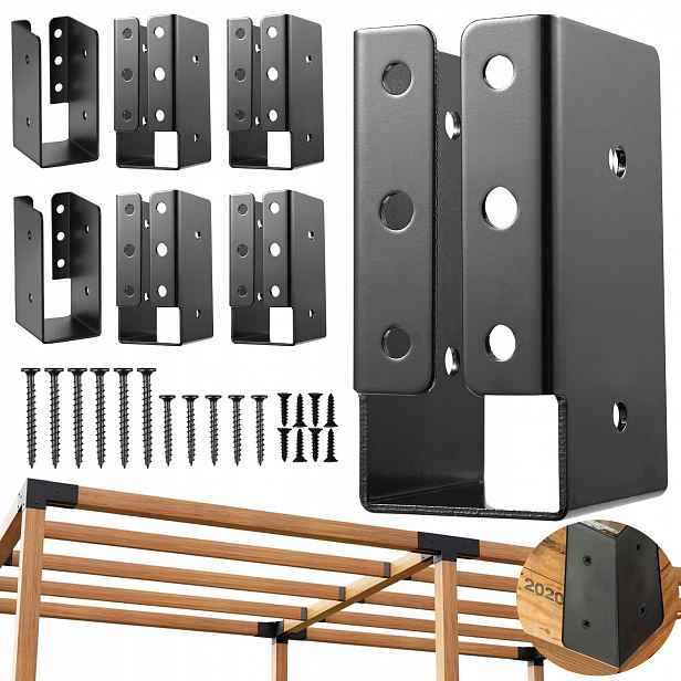 Věšák Na Nosníky Ohnutý Tesařský Spojovací Prvek Držák 45X50X95MM Multifunkční