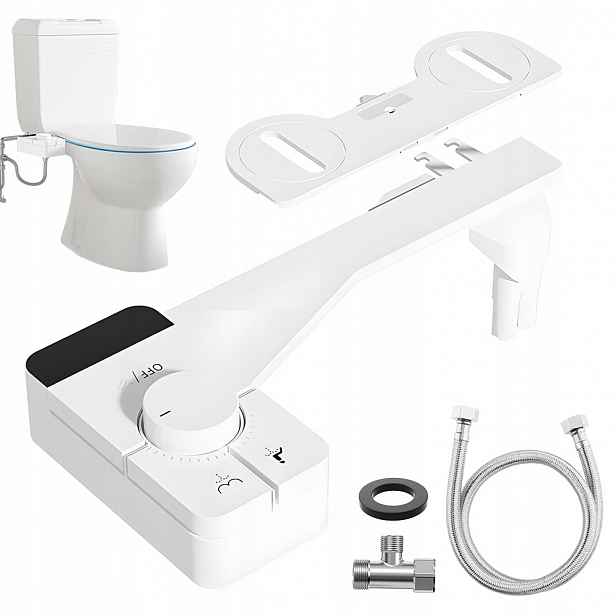 Bidet Na Sedes Toaletu Univerzální nástavec na bidet Nakladka Bidetová