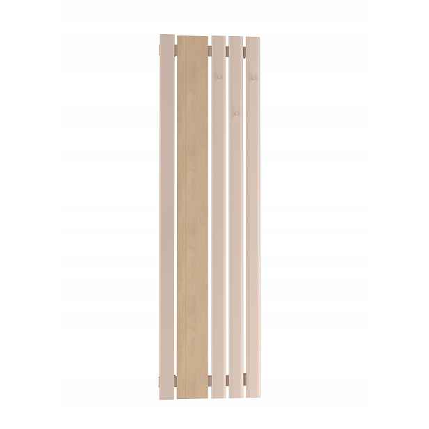 Dekorativní panelový radiátor Bello wood hook 100/52 Stříbrný Růžový