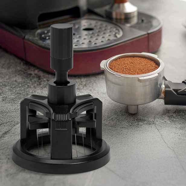 Distributor kávy Espresso Wdt nastavitelný s jehlami Nerezová Ocel 51 mm