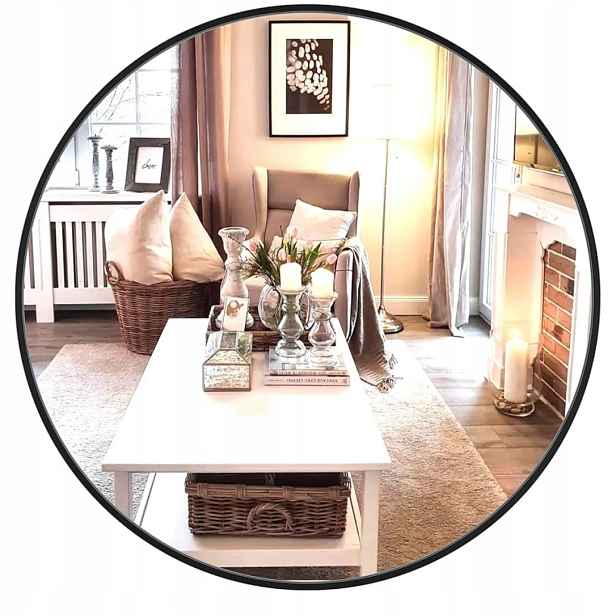 Dripex Kulaté Zrcadlo 40 cm Elegance, která změní váš interiér!