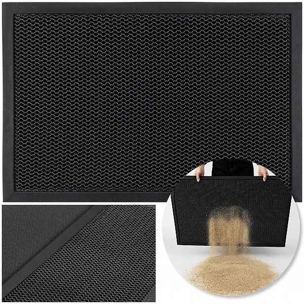 Rohožka Pod Vnější Dveře Velká 120 X 180 CM Vnitřní Gumová 3D Rohož