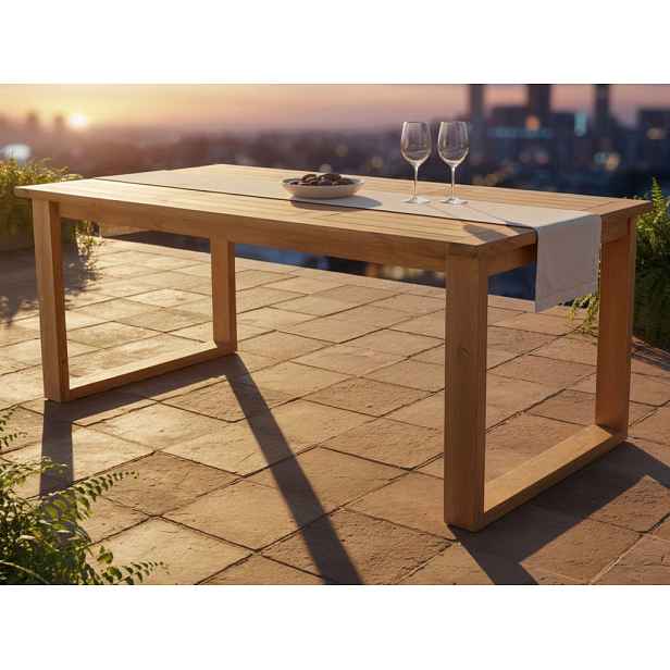 Zahradní jídelní stůl Tegal 180x90 cm, teak