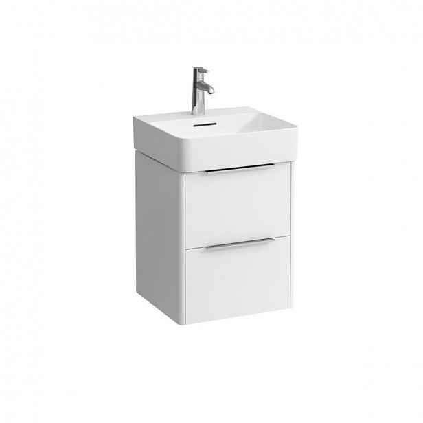 Koupelnová skříňka pod umyvadlo Laufen Val 43,5x52,5x39 cm bílá lesk H4021321102611