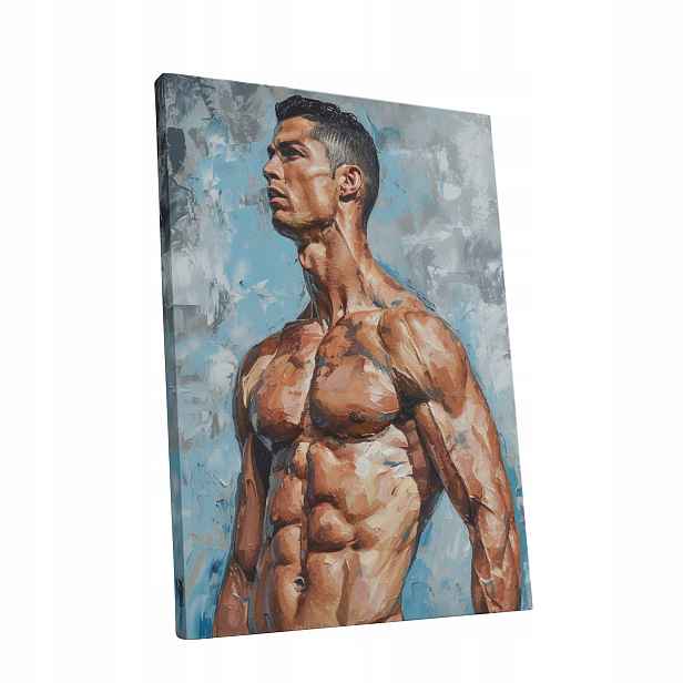Obraz na plátně Cristiano Ronaldo CR7 do bytu, pokoje, obýváku dárek 60x80