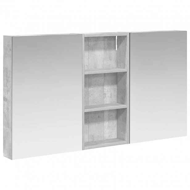 vidaXL Sada koupelnových skříněk 3 ks 110 x 10,5 x 60,5 cm