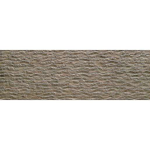 Dekor Realonda Stonehenge moka 40x120 cm reliéfní STH412DMO