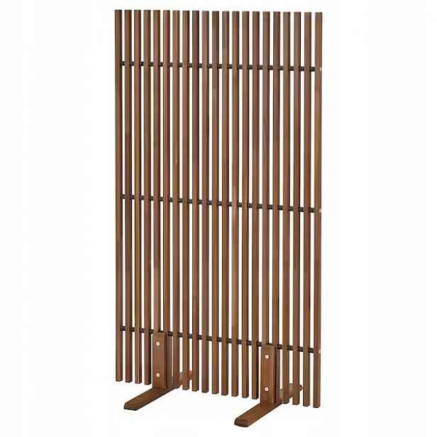 Ikea Nammaro paraván světle hnědý, 140 x 80 x 50 cm