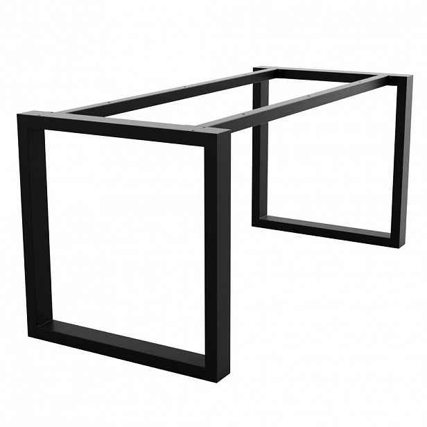 Metalo Pro KOVOVÉ NOHY KE STOLU Eta černá 120/70/72 cm
