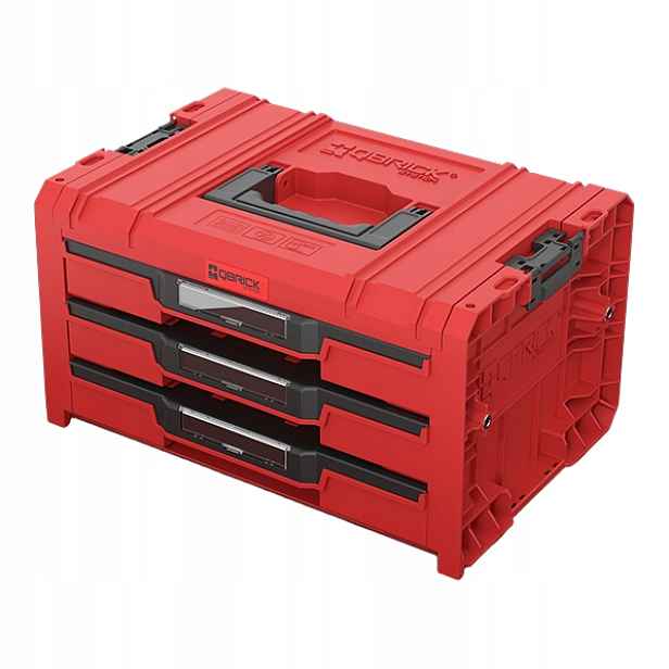 Qbrick System Pro Zásuvkový box se 3 nástroji 2.0 ExpertRED UltraHDCustom