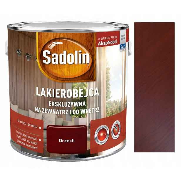 Sadolin Exkluzivní Laková Hmota 2,5 L Ořech