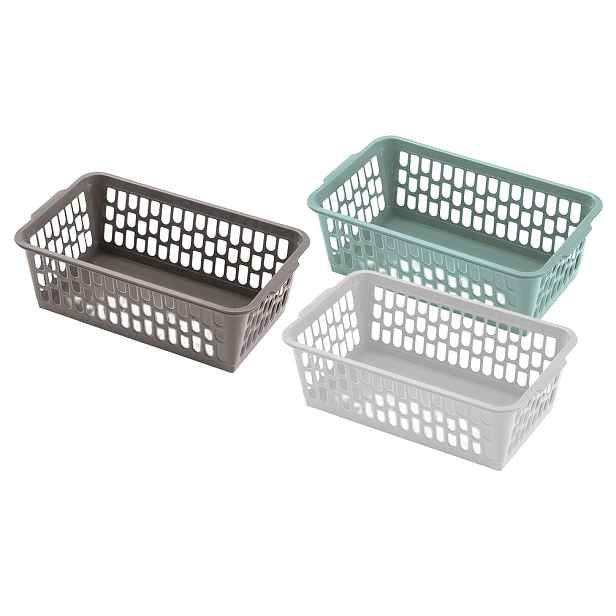 HEIDRUN - Košík 36x25x14cm plastový různé barvy