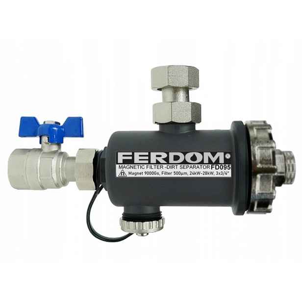 Magnetický filtr Separátor Magnetizér Ferdom – 28 kW