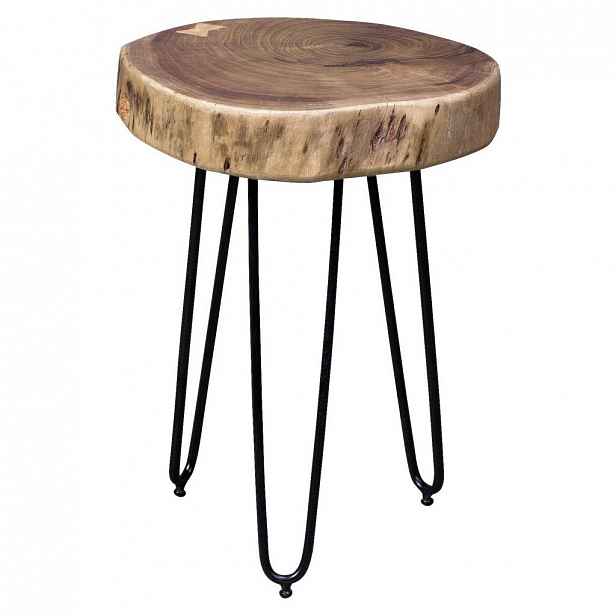 Odkladací stolek Bagli Z Masivního Dřeva