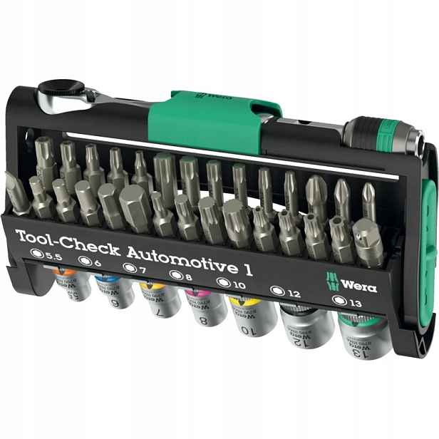 Sada Wera Tool-check Automotive 1 Ráčna 1/4" 38 Ks 05049065001 Wera