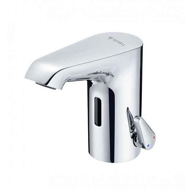 Schell Xeris E - Elektronická umyvadlová baterie, síťové napájení 9 V DC, Bluetooth, chrom 002550699