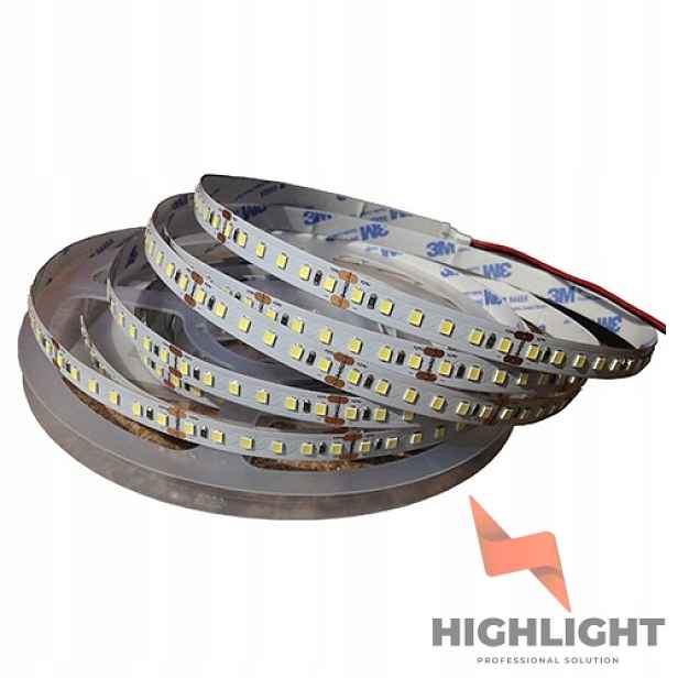 10 m Led páska Bílá Neutrální 24V 12W 120led 2835 Profesionální 4000K Mono