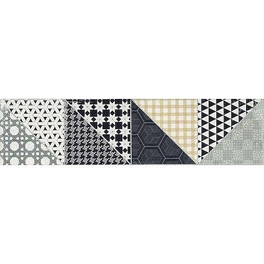 Dekor Rako Deco mix barev 15x60 cm mat DDPSU659.1