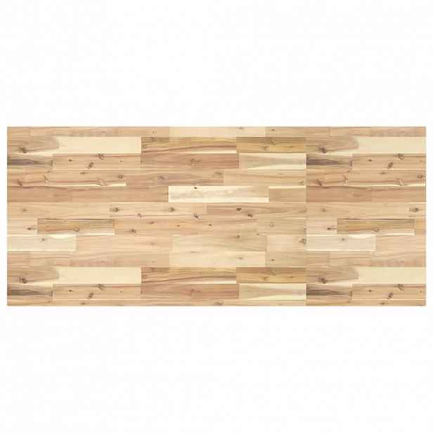 vidaXL Koupelnová deska neošetřená 120x60x4 cm masivní akáciové dřevo