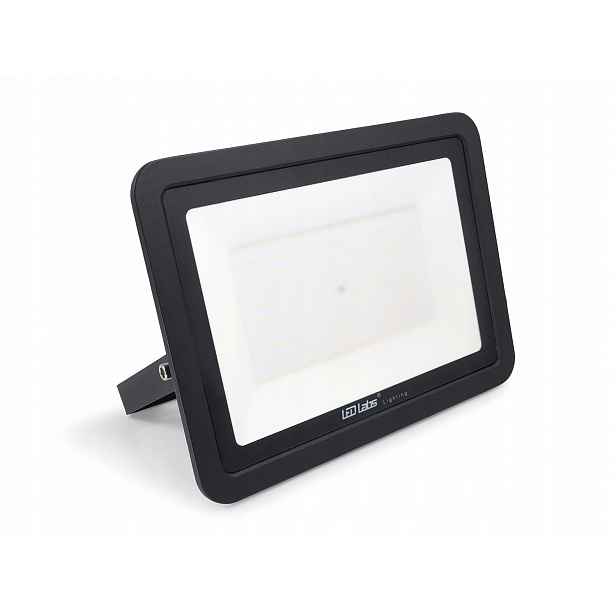 Led Halogenový Zářič 200W Černý Bez Senzoru 4000K