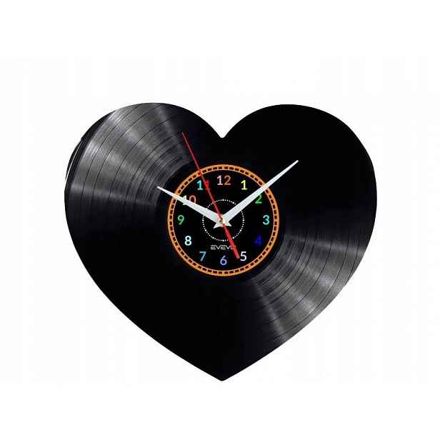 Valentýn Heartbeat Nápad na Dárek Nástěnná Dekorace z vinylové desky