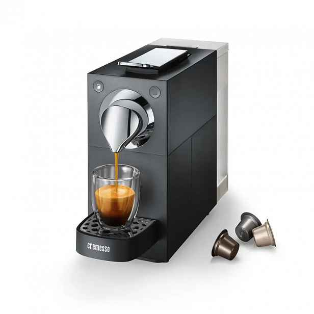 Cremesso Kávovar na kapsle UNA, černá 11007826