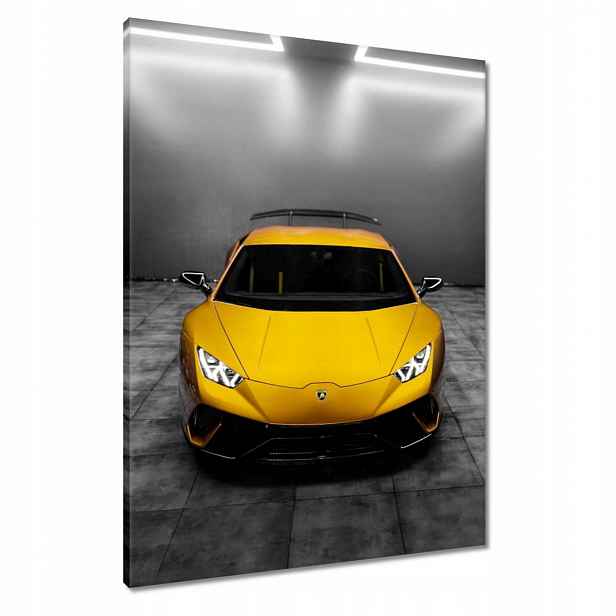 Obrazy 60x80 Žlutý auto Fura