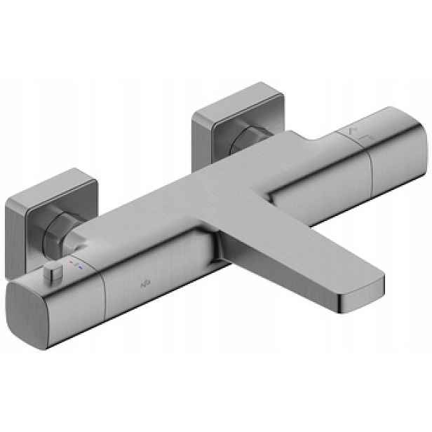 Kfa Termostatická Vanová Baterie Nástěnná Malaga, Gun Metal Grey Pvd
