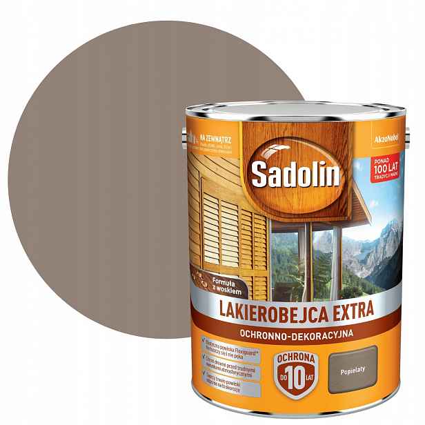 Sadolin Extra 5 L, Popelavý Lak