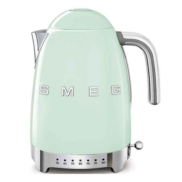 Světle zelená rychlovarná konvice z nerezové oceli 1,7 l Retro Style – SMEG