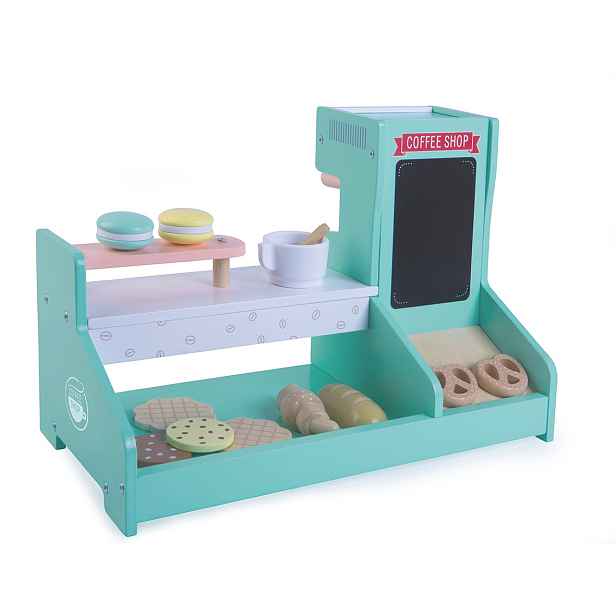 Dřevěná kavárnička pro děti EcoToys