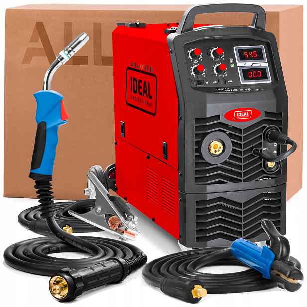Invertorová Svářečka Ideal Tecno Mig 330 4-VÁLCOVÁ 400V 330A, Lutosvařování