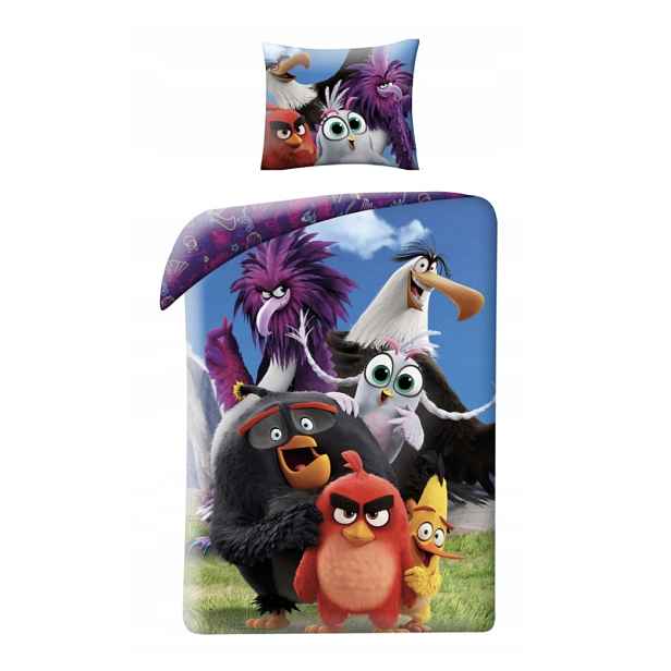 Sada povlečení Angry Birds Ptáci 160 cm bavlna