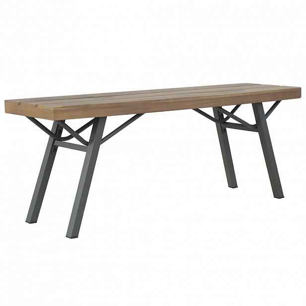 vidaXL Zahradní lavice 120 cm masivní akáciové dřevo