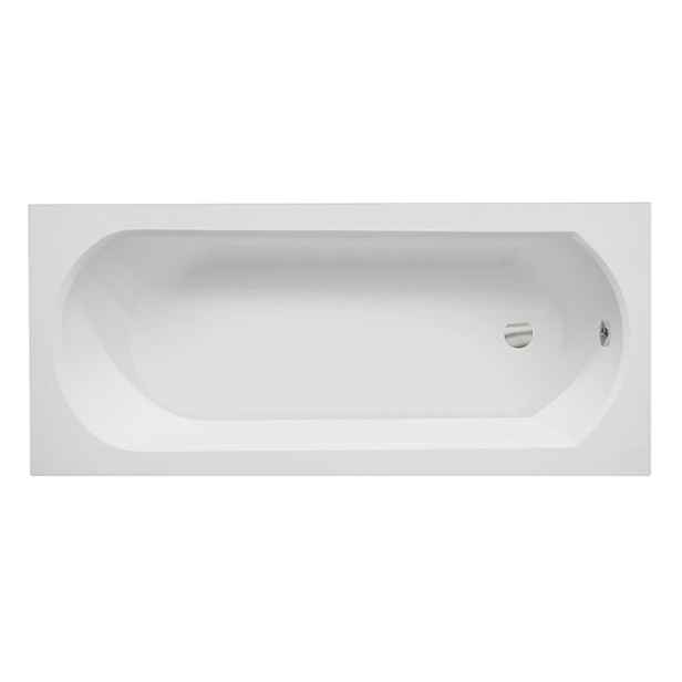 BESCO Obdélníková vana INTRICA SLIM 160 x 75 cm včetně nožiček