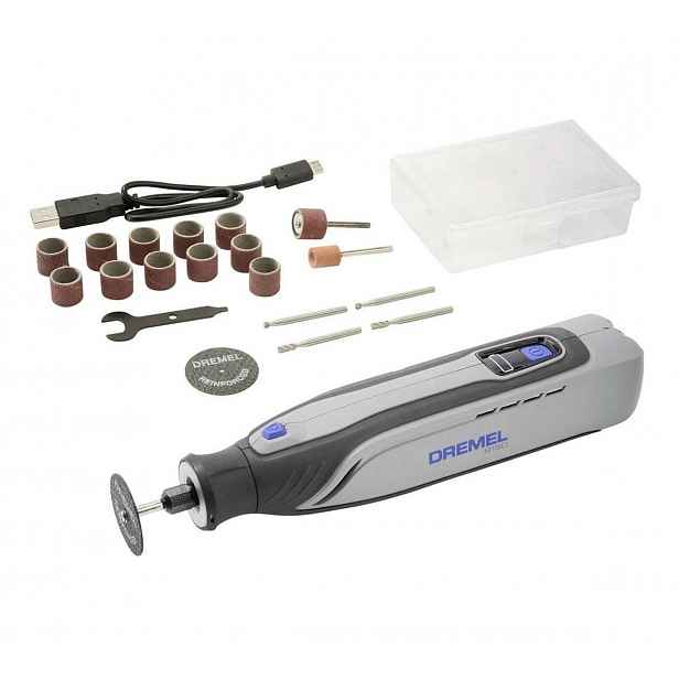 DREMEL - 7,2V AKU multifunkční nástroj 8150-20, s příslušenstvím a USB kabelem F0138150JA