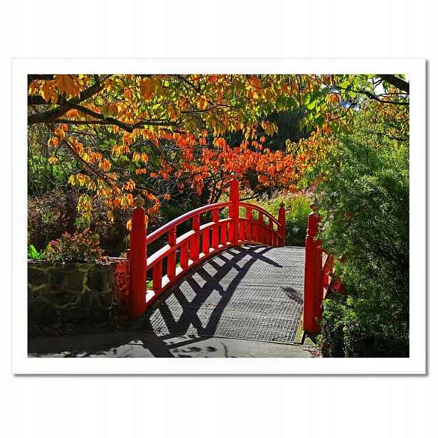 Plakáty v rámu 40x30 Červený japonský most