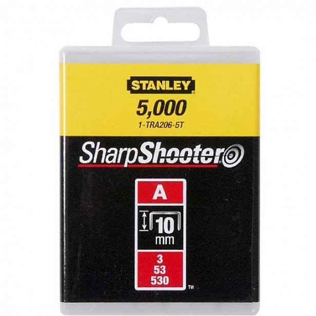 Stanley - Spony typu A, 10 mm, 5000 ks 1-TRA206-5T