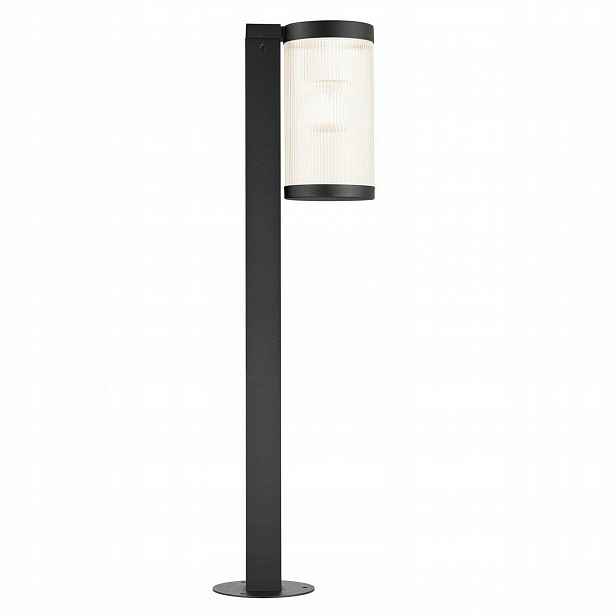 Osvětlovací sloupek Coupar IP54 kulatý Nordlux patice E27, výška 80 cm, černý