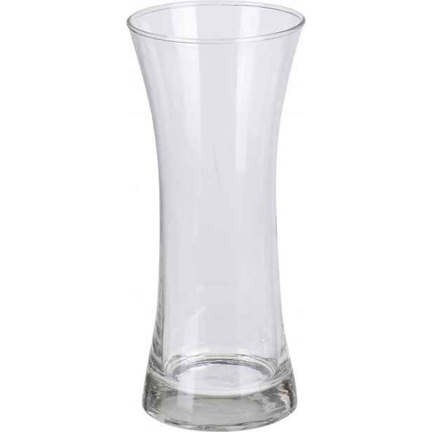 Skleněná váza/svícen 25 cm