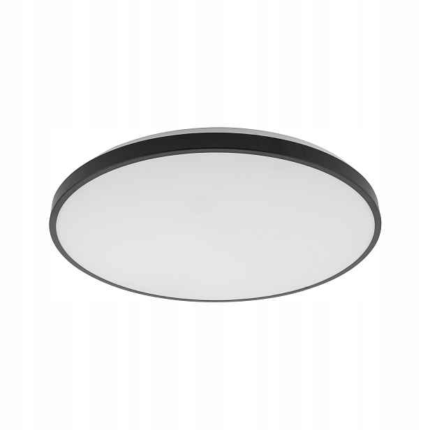 Stropní Svítidlo koupelnový kulatý černý moderní Led 3000K 49 cm Nowodvorski