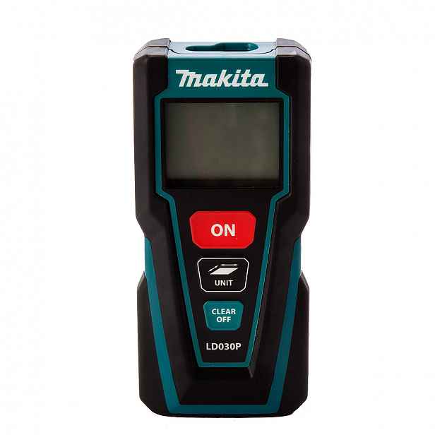 Originální laserový dálkoměr Makita LD030P 30 m pro měření, lehký, malý, dobrý