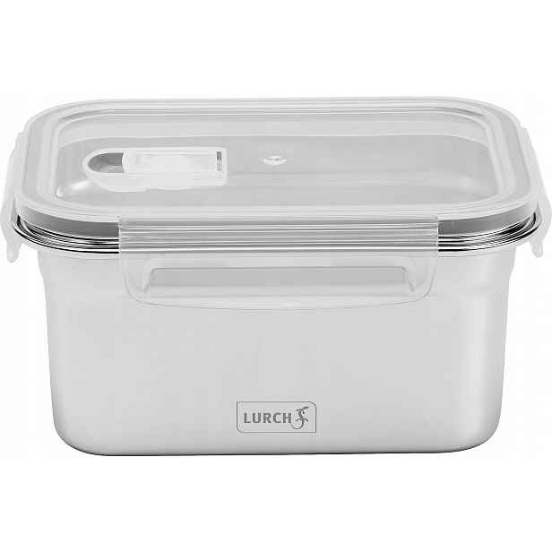 Lunchbox Lurch Safety nádoba na jídlo 1500 ml ocelová 20 x 15,5 x 9 cm