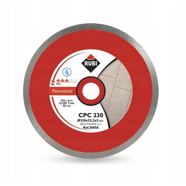 Rubi Diamantový Kotouč Cpc 250 x 25,4 mm Pro Do Gres