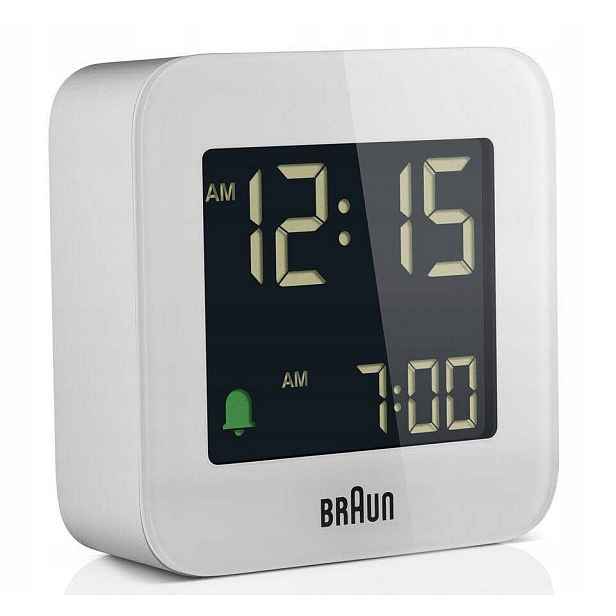 Elektronický Budík Braun BC08W Alarm Snooze
